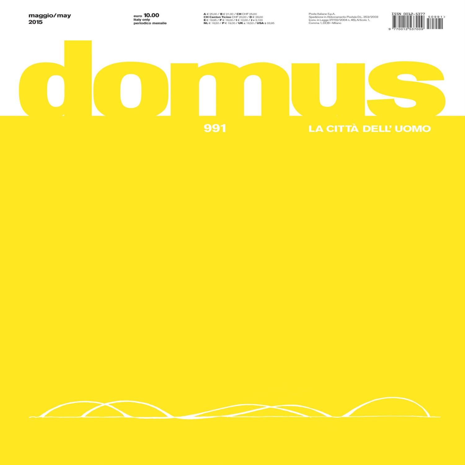 DOMUS 991 MAY 2015