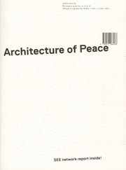 VOLUME 26 ARCHITECTURE OF PEACE